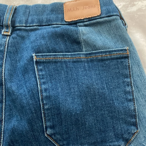 M.i.h Jeans Marrakesh Crop Kick High-Rise Kick Flare Jeans - Picture 6 of 6